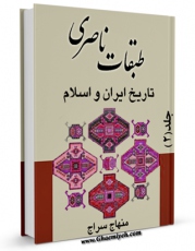 متن كامل كتاب طبقات ناصری ، یا : تاریخ ایران و اسلام جلد 2 اثر عثمان بن محمد منهاج سراج با قابلیت های ویژه بر روی سایت [قائمیه] قرار گرفت.